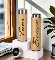 Customized Bamboo Tumbler with Tea Infuser
