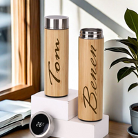 Customized Bamboo Tumbler with Tea Infuser