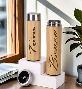 Customized Bamboo Tumbler with Tea Infuser