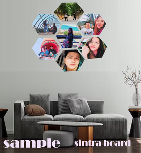 Customized Hexagon Photo Tile