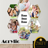 Customized Hexagon Photo Tile